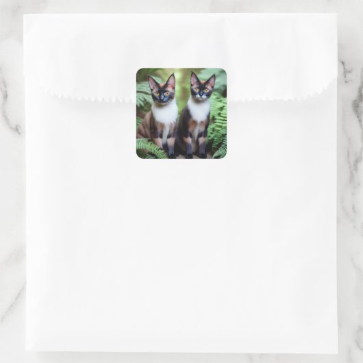 Siamese kat Twins, Stickers (Tas)