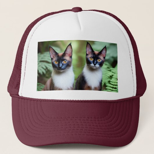 Siamese kat Twins, Truckers Pet (Voorkant)