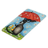 Siamese kat van BiHrLe Magnet Magneet (Linkerzijde)