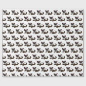 Siamese Kat — Verpakkingspapier Cadeaupapier (Vlak)