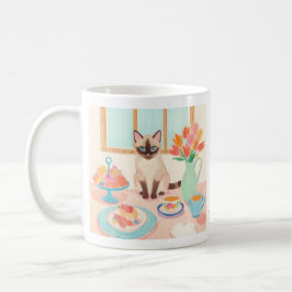 Siamese Kat & Zweet Lekkers Mug Koffiemok