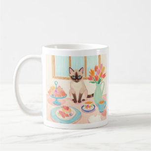 Siamese Kat & Zweet Lekkers Mug Koffiemok
