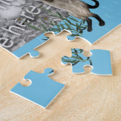 Siamese katten Butterflies Foto Lijst Sjabloon Legpuzzel (Zijkant)