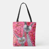Siamese katten Canvas tas (Achterkant)