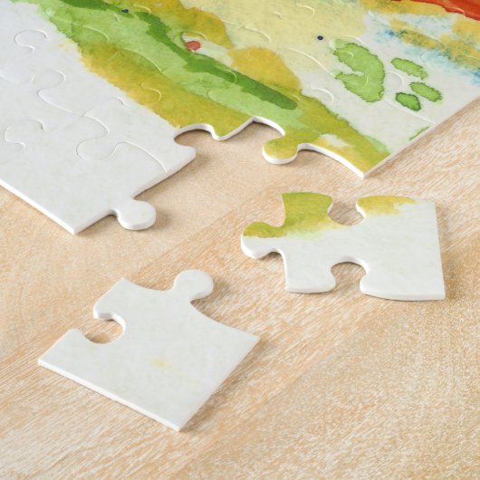 Siamese katten door Bihrle Legpuzzel (Zijkant)