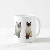 Siamese katten koffiemok (Voorkant rechts)
