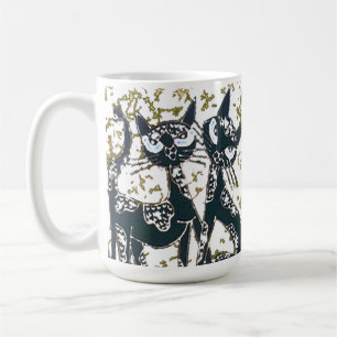 Siamese katten koffiemok