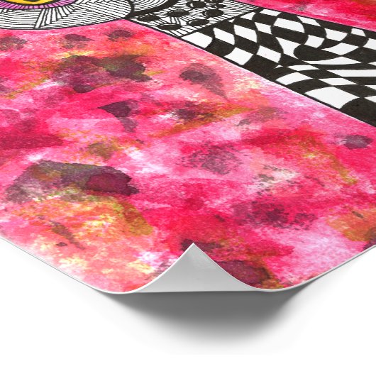 Siamese katten Poster 11 x 14 inch (u kunt aanpass (Hoek)