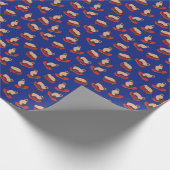 Siamese Katten Skateboards:  Patroon Cadeaupapier (Hoek)