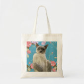 Siamese katten tote bag (Voorkant)