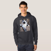 SIAMESE KATTEN TRUI HOODIE (Voorkant volledig)