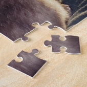 Siamese katten twee bij venster (2) legpuzzel (Zijkant)