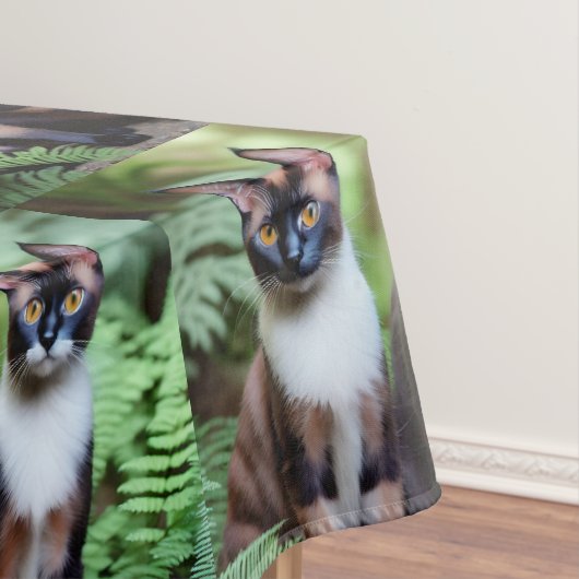 Siamese Katten Tweelingen, Tafelkleed (Voorbeeld)