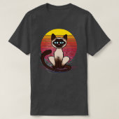 Siamese kattendamp t-shirt (Design voorkant)