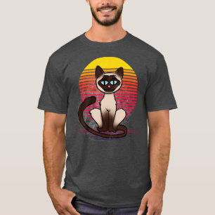 Siamese kattendamp t-shirt