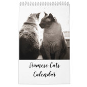 Siamese Kattenkalender Kalender (Hoes)