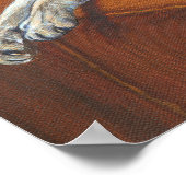 Siamese Kattenkatten "Family Nap" Art poster (Hoek)