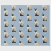 Siamese kattenpapier cadeaupapier (Vlak)