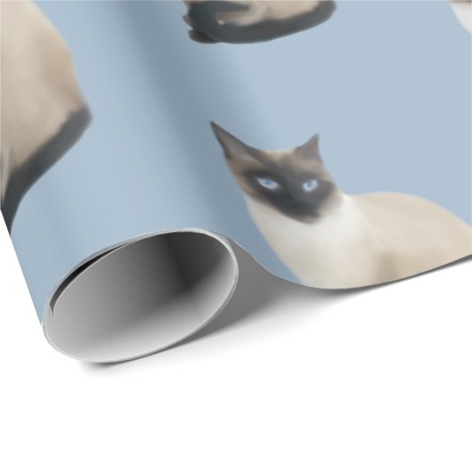 Siamese kattenpapier cadeaupapier (Rol Hoek)