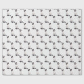 Siamese kattenportret cadeaupapier (Vlak)