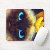 Siamese kattenschilderingen - Mousepad Muismat (Met muis)