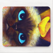Siamese kattenschilderingen - Mousepad Muismat (Voorkant)