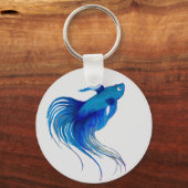 Siamese kempvis sleutelhanger (Achterkant)