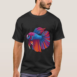 Siamese kempvis t-shirt
