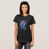 Siamese kempvis t-shirt (Voorkant volledig)