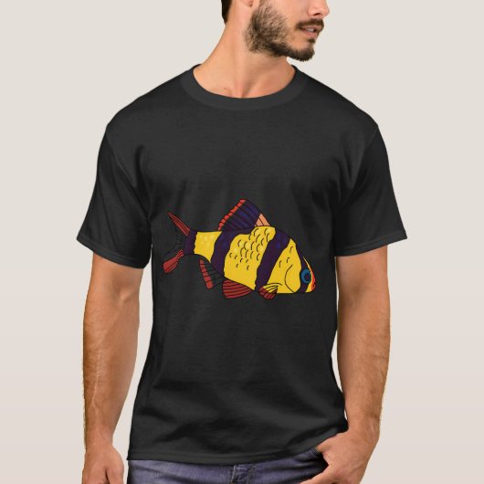 Siamese kempvis t-shirt (Voorkant)