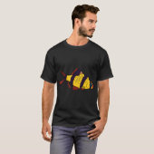 Siamese kempvis t-shirt (Voorkant volledig)