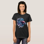 Siamese kempvis t-shirt (Voorkant volledig)