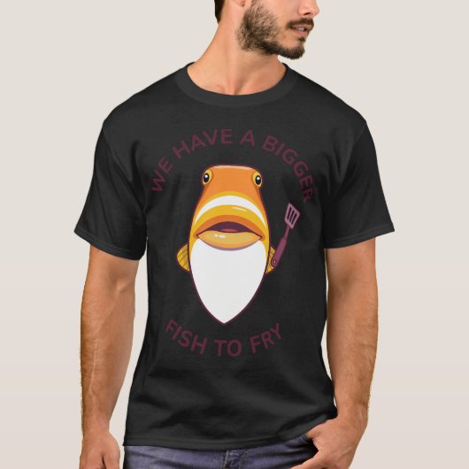 Siamese kempvispatroon t-shirt (Voorkant)