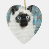 Siamese Keramisch Ornament (Rechts)