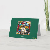 Siamese Kerst Koekje Kaart (Achterkant)