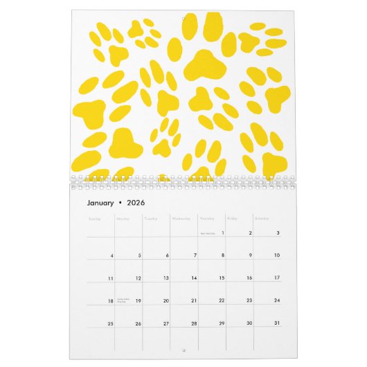 Siamese kitten aangepaste kalender voor kattenlief (Jan 2026)