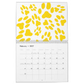 Siamese kitten aangepaste kalender voor kattenlief (Feb 2027)