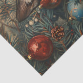 Siamese Kitten Kerst Cat Decoupage Tissuepapier (Detail)