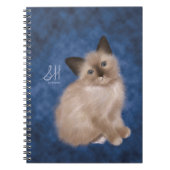 Siamese Kitten Notitieboek (Voorkant)