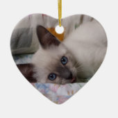 Siamese Kitten Ornament (Voorkant)