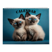 Siamese Kittens Kalender (Hoes)