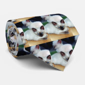 Siamese Kittens Stropdas (Opgerold)