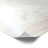 Siamese kitty kat met mooie grote blauwe ogen poster (Hoek)