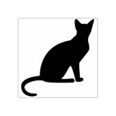 siamese kunstzegel voor kattensilhouet rubberstempel (Afrduk)