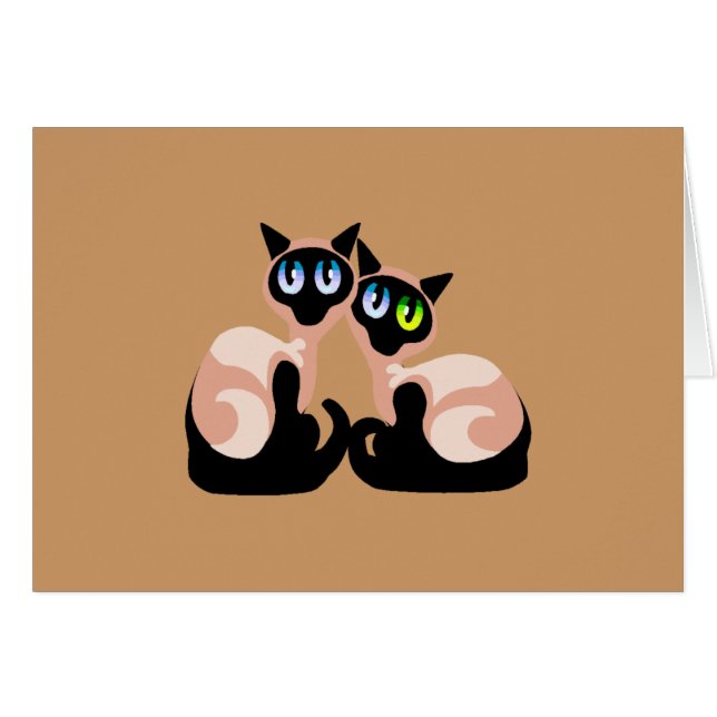 Siamese Love (Voorkant Horizontaal)