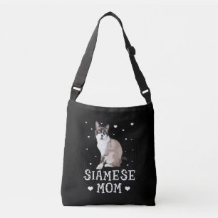 Siamese mam Cute Siamese Siamese Lover Crossbody Tas