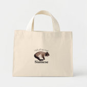 Siamese Mini Tote Bag (Voorkant)