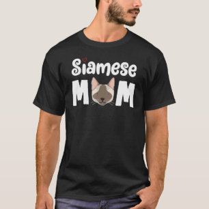 Siamese Moeder Moederkat - Siamese Kat T-shirt