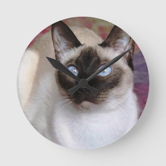 SIAMESE MOoIHEID Ronde Klok (Voorkant)