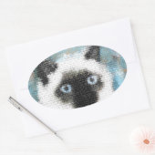 Siamese Ovale Sticker (Envelop)